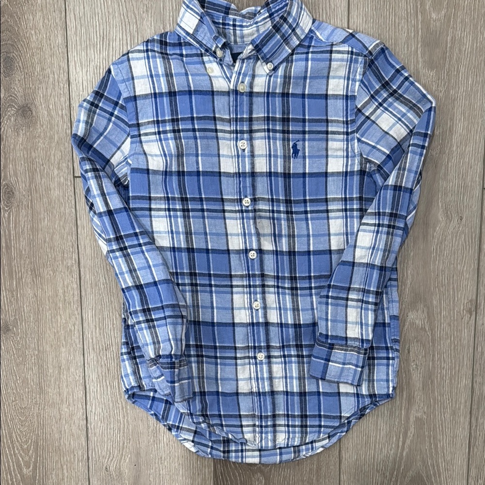 Boys Ralph Lauren Button Up Shirt